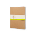 Cahier de note XXL - Couverture kraft - Page blanche - 21,6 x 27,9 cm par 3