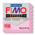 Pâte polymère Fimo Effect 56g - 205 - Rose pastel