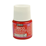 Peinture acrylique P.BO deco brillante 45ml - 124 - Brillant rouge