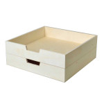 Module de rangement en bois 30 x 30 cm x 2 pcs
