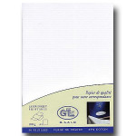 Papier à lettre extra blanc A4 Vergé 100 g/m² 50 feuilles