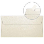 Enveloppe faire part Pollen 120g 114 x 162mm par 20 - Ivoire Irisé