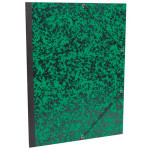 Carton à dessin Annonay vert à élastiques 37x52cm