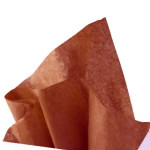 Papier de soie 8 feuilles 50 x 75cm Cuivre