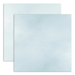 Papier Aquarelle bleu - 30,5 x 30,5 cm