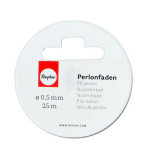 Fil perlon transparent Ø 0.5 mm x 25 m