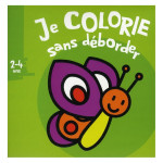 Album de coloriage Je colorie sans déborder Papillon