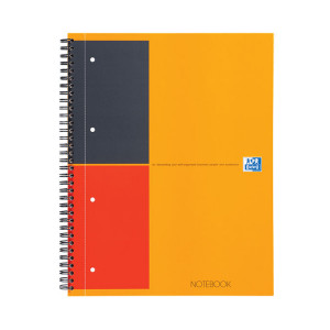 Cahier Notebook A4+ ligné 6 mm 160 p