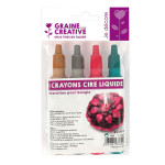 Crayon pour bougie 4 x 30 ml