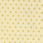 Papier Lokta Imprimé 50 x 75 cm Blanc motif Étoile or