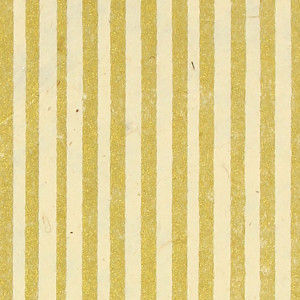 Papier Lokta Imprimé 50 x 75 cm Blanc motif Ligne or