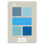 Carnet Artbook A5 14 x 21 cm 100 g/m² 240p Bleus n°12