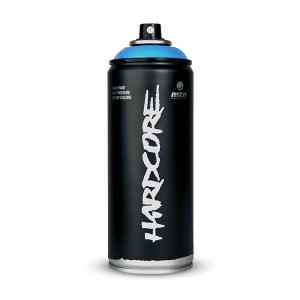 Peinture en spray Hardcore Haute pression 400 ml - RV-232 Bleu Glacier 5 ***