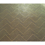 Papier Indien 50 x 70 cm 120 g/m² Feuille d'Or motif hallucination