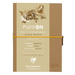 Carnet Paint'On papier Naturel 250 g/m² A5 32 F