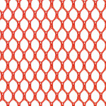 Coupon de tissu Filet Mesh 100 x 137 cm - Rouge