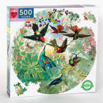 Puzzle rond Colibris 500 pièces