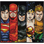 Broderie Diamant kit  expert DC Comics les 5 Fantastiques